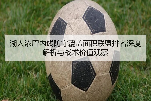 湖人浓眉内线防守覆盖面积联盟排名深度解析与战术价值观察